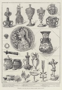 Esemplari nella Nuova Galleria di Vetro e Ceramica, British Museum